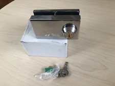  CRL Chrome Deluxe Patch Lock per Vetro 1/2"