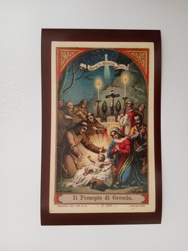 Figurina santini del natale - figurina,