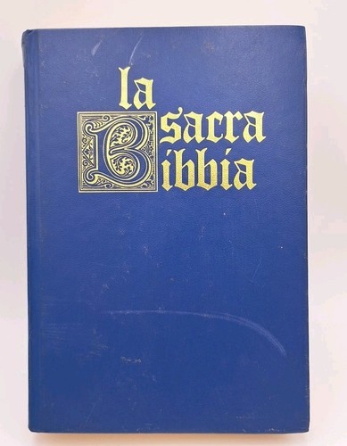 Sacra bibbia traduzione - la,