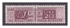 PACCHI POSTALI  1946  -  LIRE