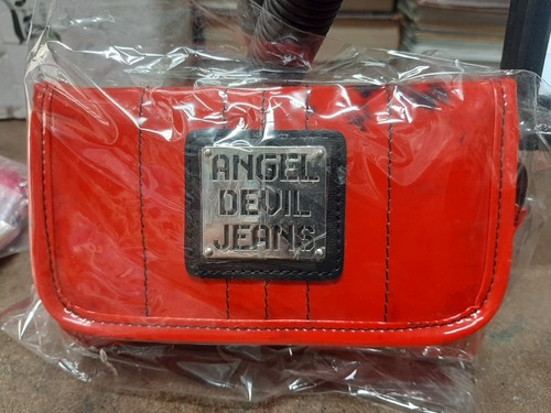 Borsa pochette rosso con - borsa,