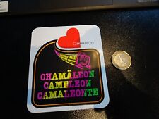 ADESIVO STICKER KLEBER vintage treno ferrovia svizzera sbb cff ffs chamaleon