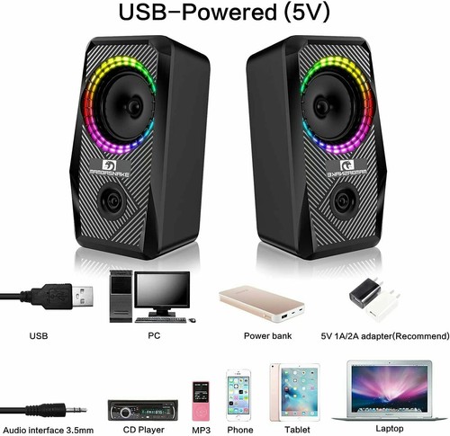 Altoparlante led usb - usb, pc