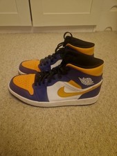 Air Jordan 1 Mid Uomo Lakers