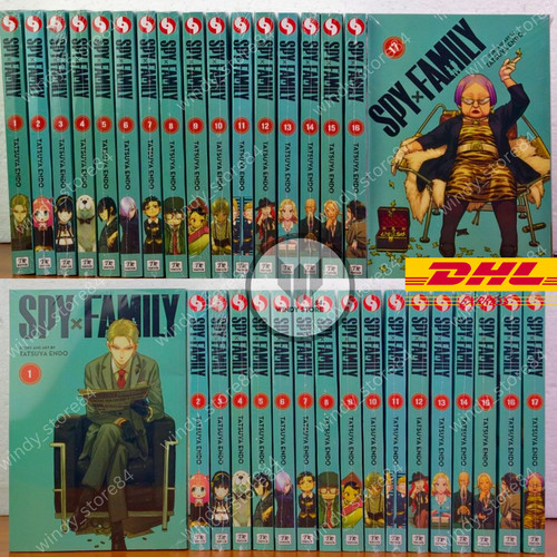 Spy family manga - spy, vol.1-17