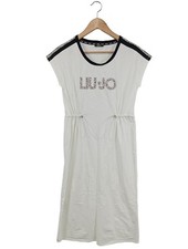 LIU JO Abito estivo Donna Abito Taglia IT 40 bianco stile casual