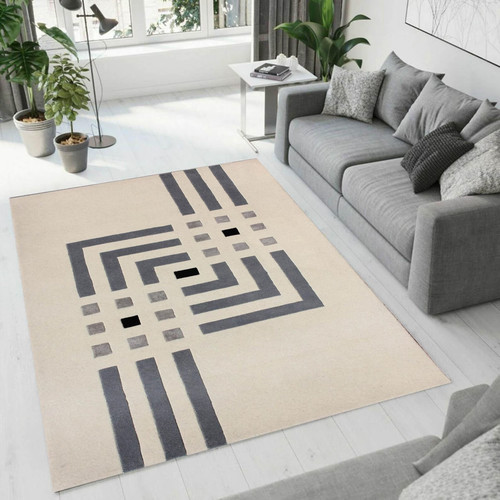 Tappeto geometrico moderno
