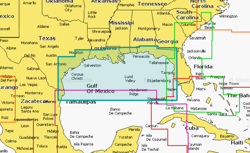 Navionics 907p golfo - golfo, del