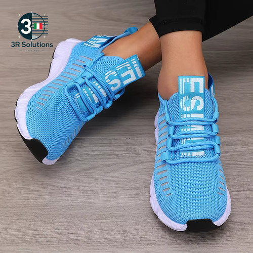 Scarpe sportive con plateau - con,