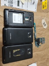 Trio Di Samsung Galaxy S2 SII Black GT-I9100 Per Ricambi.