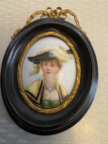 Antico cappello piuma - , donna