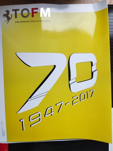 Ferrari anniversary book - ferrari,