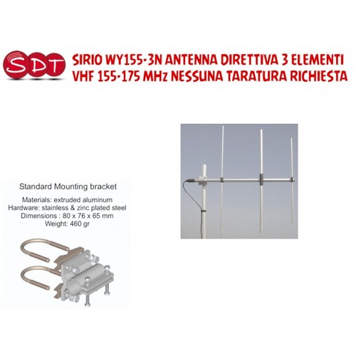 Sirio wy155 antenna - sirio, wy155-3n