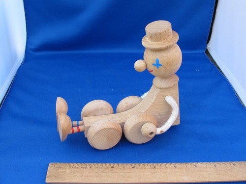 Clown legno vintage con - clown,