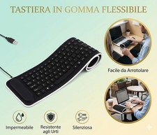 TASTIERA IN GOMMA SILICONE