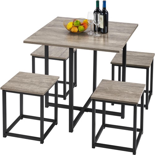 Yaheetech set tavolo pranzo - set, da