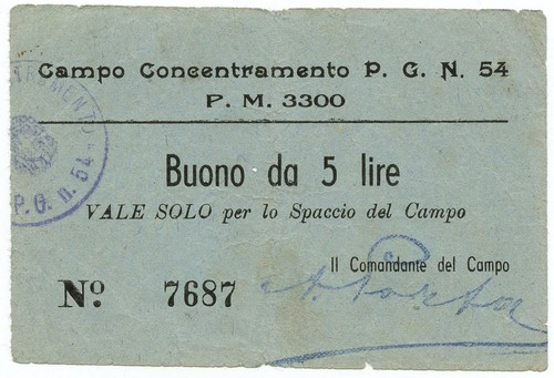 Lire prigionieri guerra - 5,