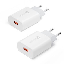 2 Pezzi Caricatore USB Quick