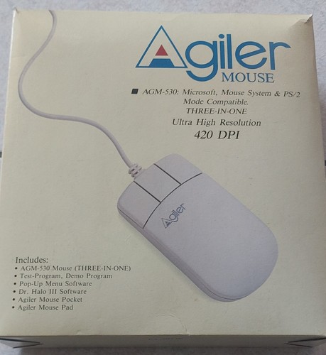 Mouse vintage agiler - agiler, agm-530