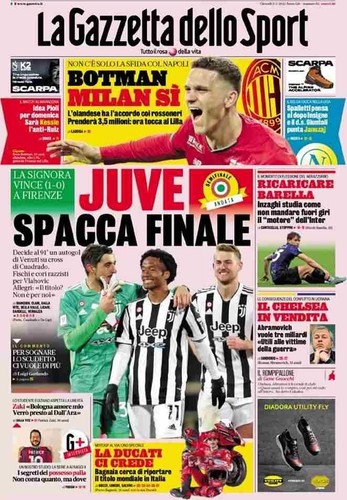Gazzetta dello sport - gazzetta, marzo