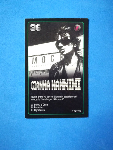 Carta cantanti esselunga - cantanti,