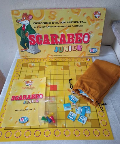 Gioco scarabeo junior geronimo - gioco,