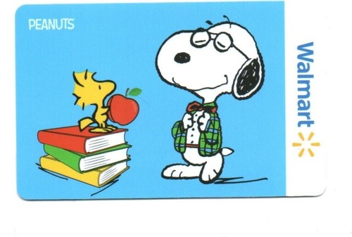 Carta regalo walmart - carta, snoopy