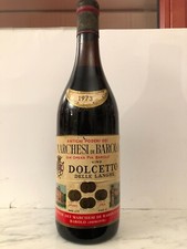  Vino  DOLCETTO delle langhe -1973 - cl 72 -gr. 12 - Prod. MARCHESI  di  BAROLO 