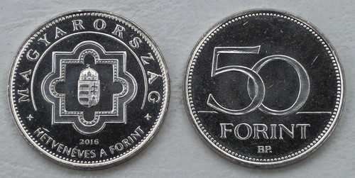 Ungheria forint moneta - ungheria, 50