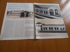  RIMESSA LOCOMOTIVE ITALIANA MODELLO COMMERCIALE STAZION FERROVIARIO MODELLISMO 
