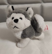 Peluche pupazzo Trudi sweet collection cane razza husky alaskan malamute 9 cm
