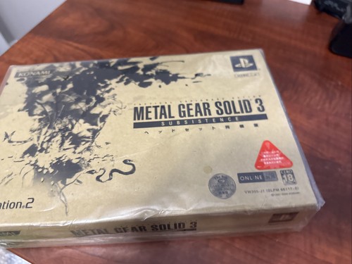 Playstation2 ps2 metal gear - metal,