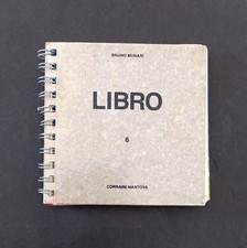 PRELIBRI Bruno Munari - Libro 6 - Corraini Mantova - Design. Leggi Desc