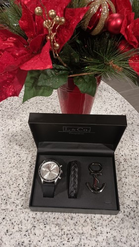 Set orologio bracciale - l&co., orologio,