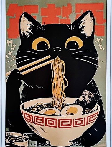 Cucuba poster gatto - cucuba, kuro