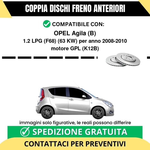 Coppia dischi freno anteriori - freno,