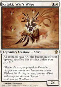 Magic mtg kataki tribut - magic, de