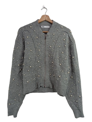 Zara giacca maglia donna - in,