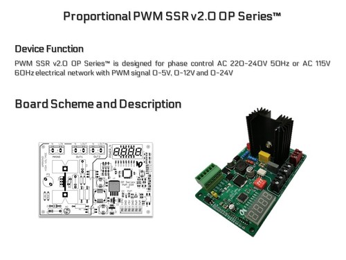 Pwm ssr 10a - ssr, 110-240vac