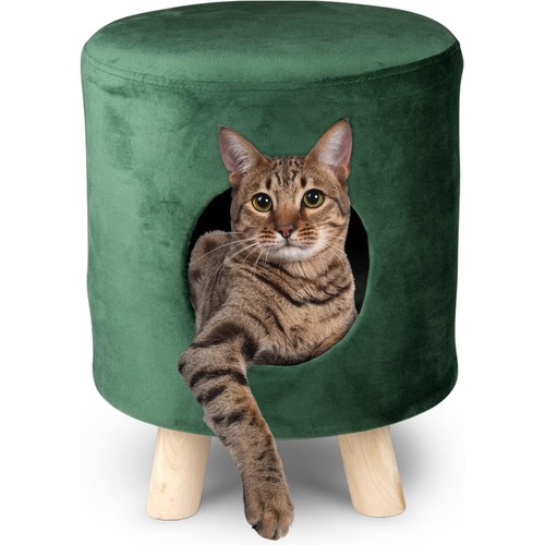 Sgabello con cuccia - cuccia, gatti