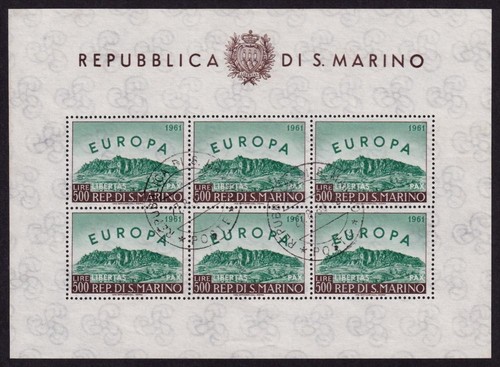San marino 1961 europa - san,