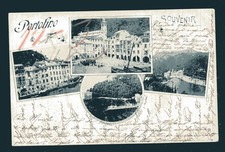 c.ill.  PORTOFINO - SOUVENIR   del 1902  aff. per Milano
