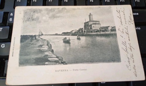 Cartolina ravenna porto - cartolina,