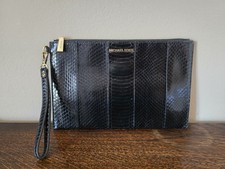 Clutch Jet Set Michael Kors Pelle di pitone