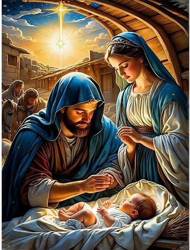 Kit arte diamante natività - diamante,