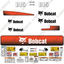 Adatto per Bobcat E45 Kit Decalcomanie Mini Escavatore E 45 E-45