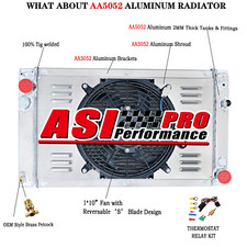 3 Row Radiator Shroud Fan