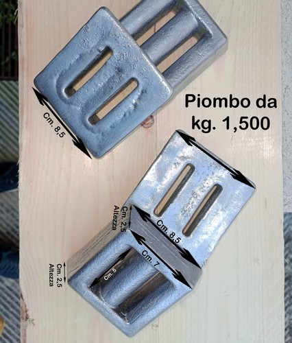 Piombi cintura sub - sub, da