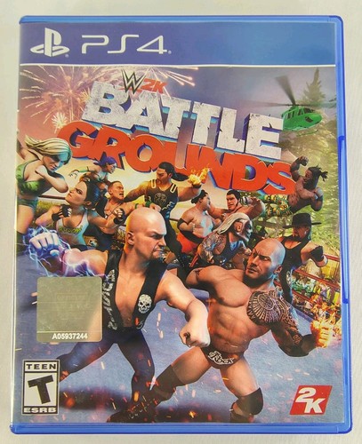 Wwe battlegrounds sony - 2k,
