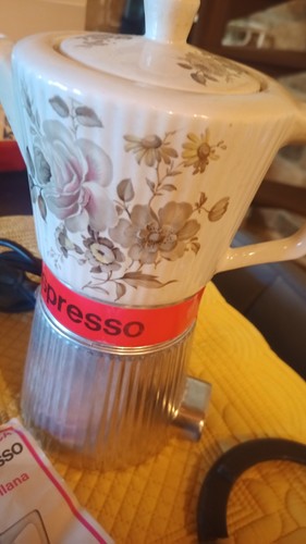 Caffettiera elettrica vintage - caffettiera,